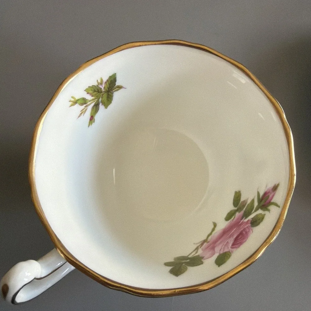 VTG  1950s Adderley Bone China Demitasse & Saucer 
